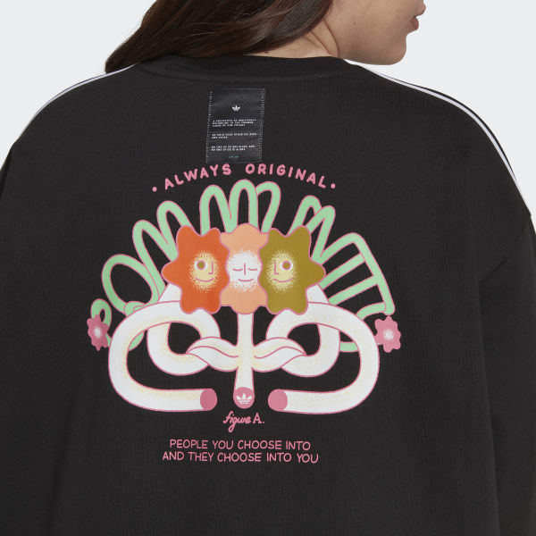 cerná Šaty Crew (Plus Size) ETW65