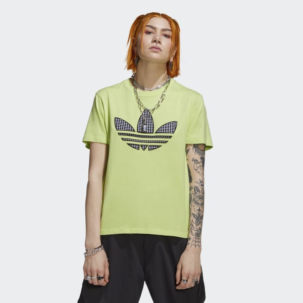 Green Tee with Trefoil Application QC134