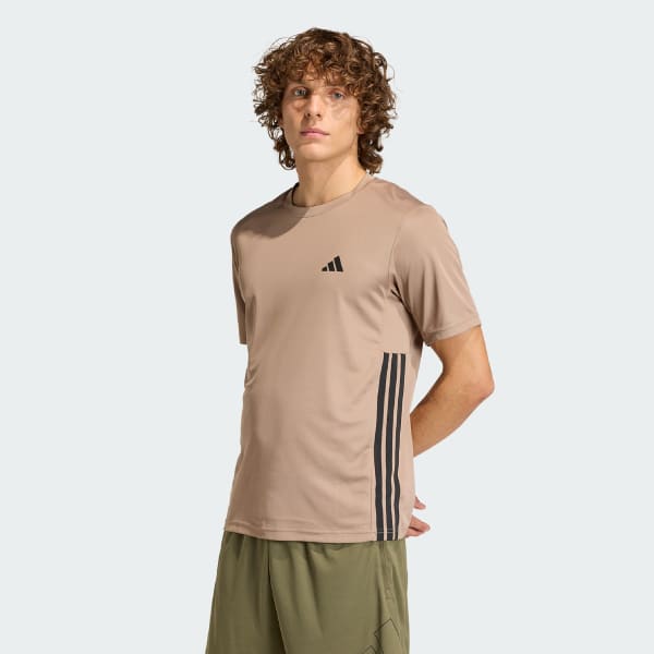 Cafe PLAYERA WORKOUT ESSENTIALS BASE 3 FRANJAS