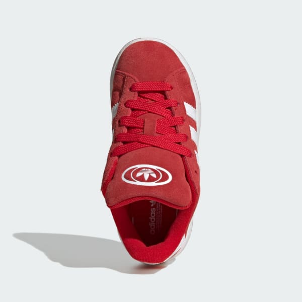 Red Campus 00s Elastic Lace Shoes Kids