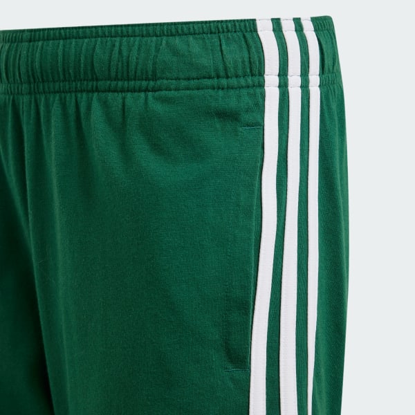 Shorts Malha Essentials Três Listras - Verde adidas | adidas Brasil