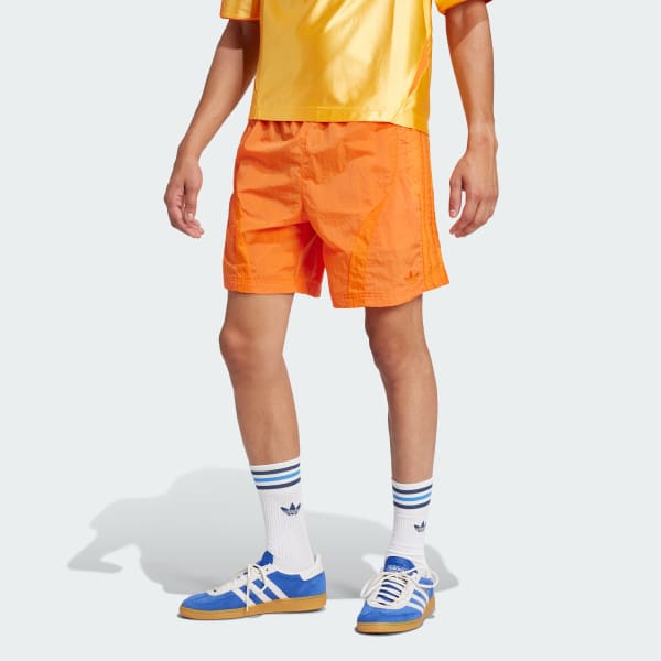 Orange Adicolor 2000s Shorts