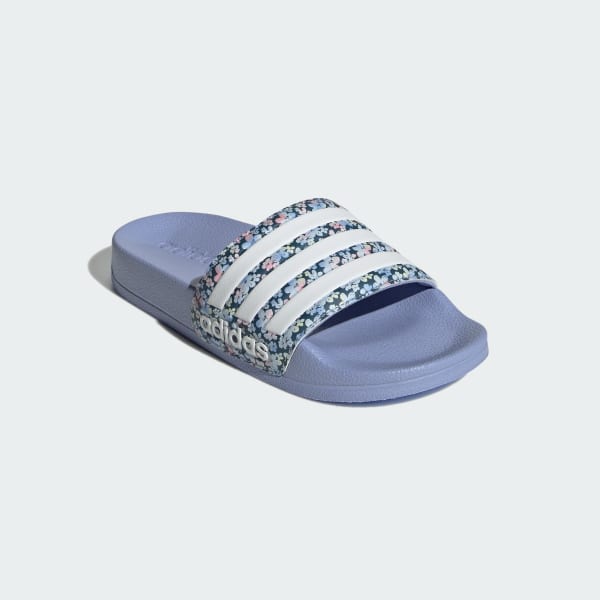 Azul Sandalias Adilette Shower Kids