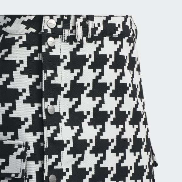 Black Monogram Skirt