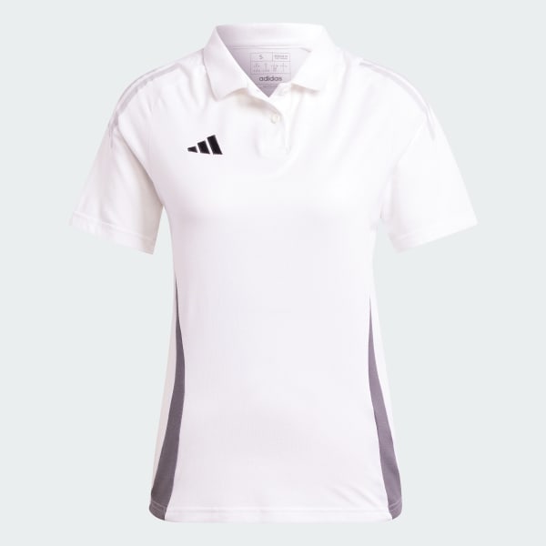 Blanco Polo con Cuello Tiro 24 Competition