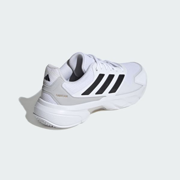 adidas Courtjam Control 3 Tennis Shoes - White | Free Shipping