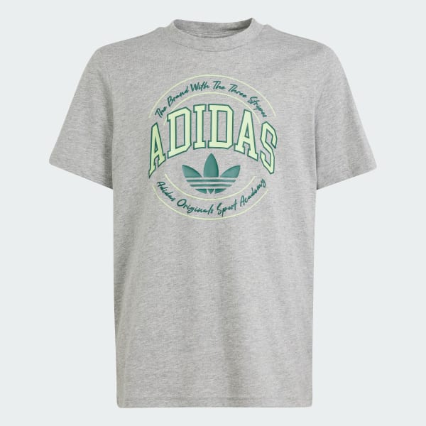 Grey adidas originals t shirt shop