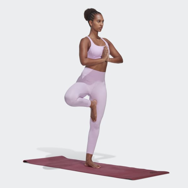 Purpura Licras 7/8 adidas Yoga Studio Pretina Alta CE688
