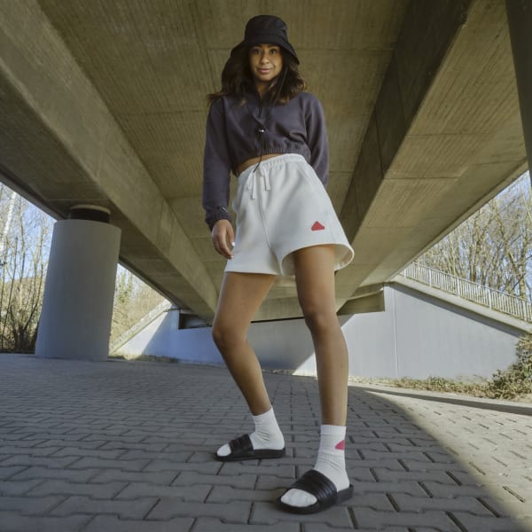 Grau Cropped Half-Zip Sweatshirt L4672