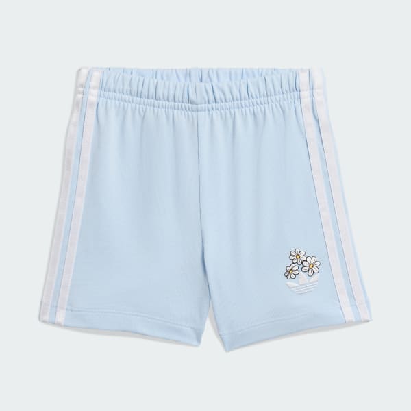 Hvid ADIDAS DISNEY SÆT MED SHORTS OG T-SHIRT