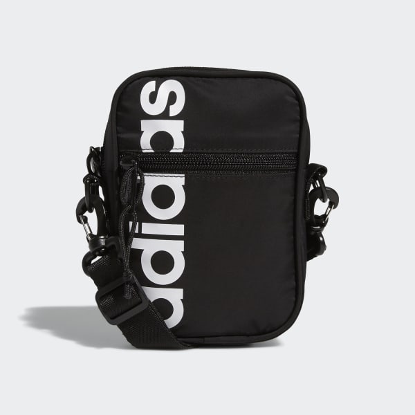 Adidas Originals Festival Crossbody Bag, Black/White, One Size ...