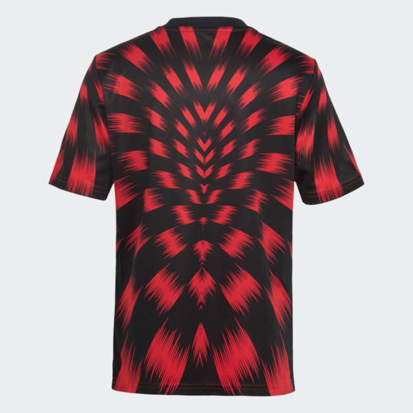 Vermelho Camisa Pre Jogo Flamengo Infantil 25/26