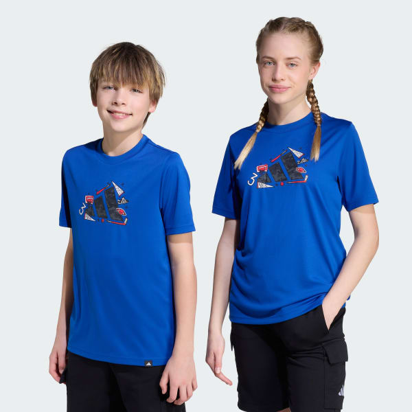 Bla CLIMACOOL Camo Graphic T-Shirt Kids