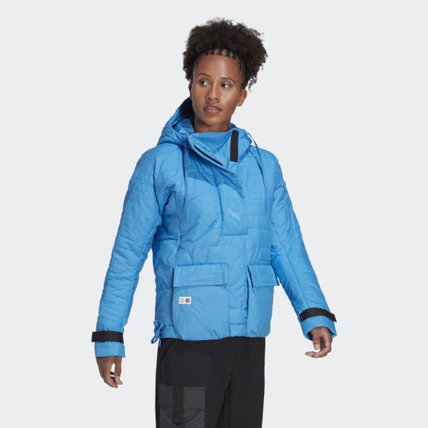 Blue TERREX MADE TO BE REMADE PADDED ANORAK CN135