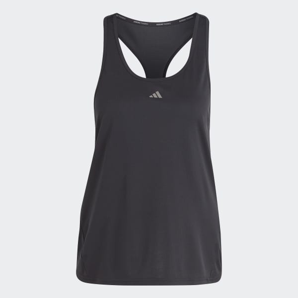 Black HIIT HEAT.RDY Sweat Conceal Training Tank Top