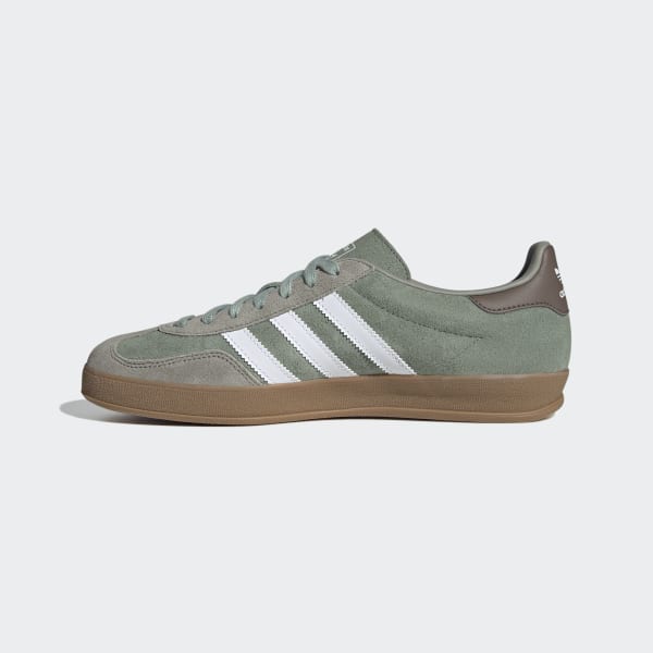 スニーカー adidas Gazelle Indoor Green Brown JI3526 adidas Gazelle Indoor sneakers for ADULT-UNISEX, Men, Women