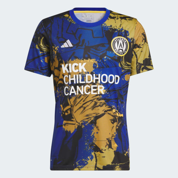 Men's adidas Royal St. Louis City SC 2023 MLS Works Kick Childhood Cancer x  Marvel Pre-Match Top