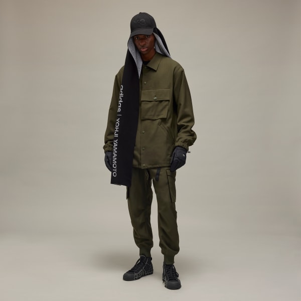 Green Y-3 Sport Uniform Coach Jacket