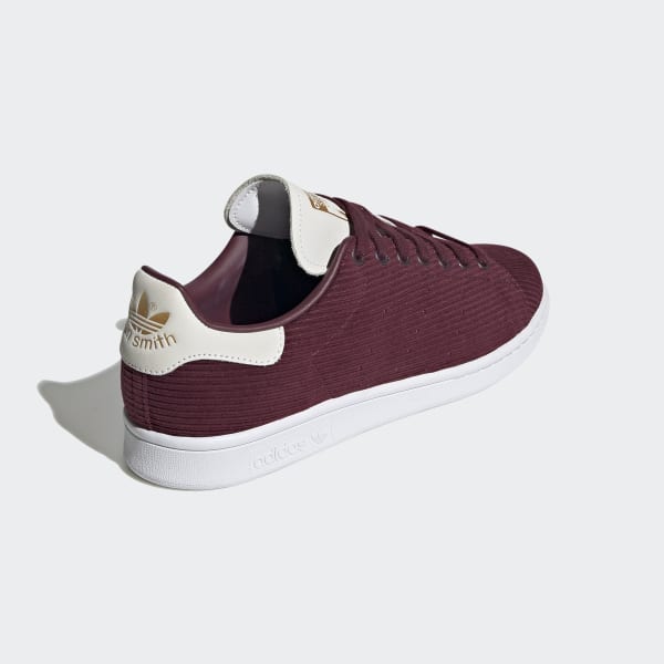 stan smith little burgundy