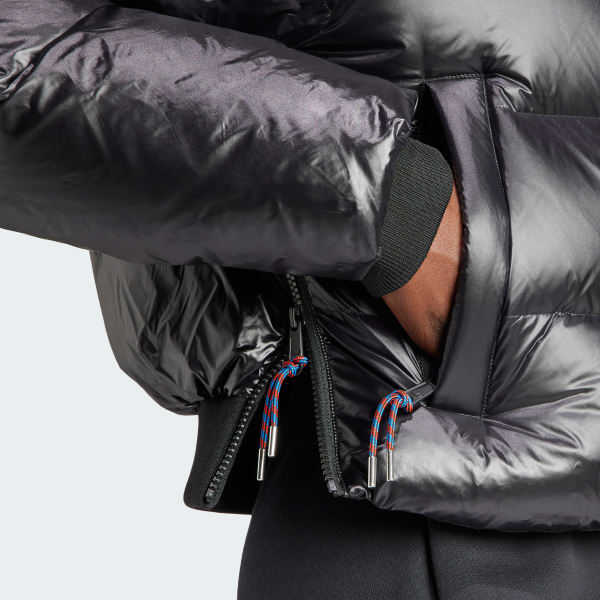 adidas Short Premium Puffer Jacket - Black | Women's Lifestyle | adidas US