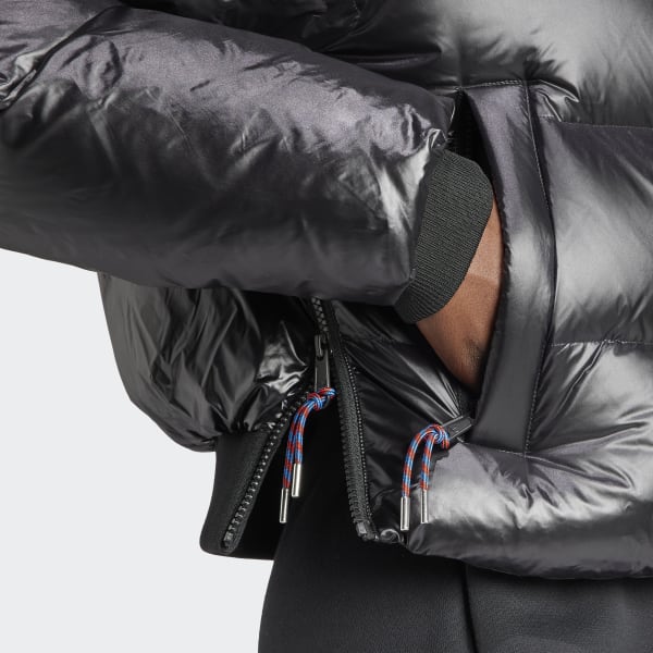 adidas Women's Lifestyle Short Premium Puffer Jacket - Black