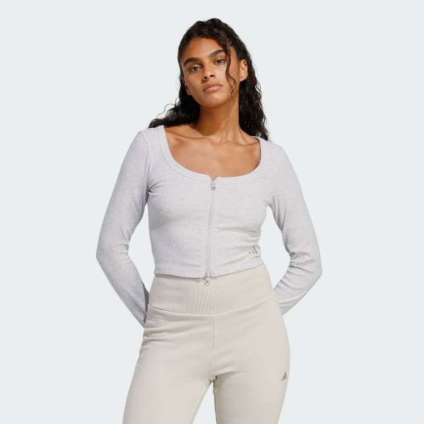 Grigio Cardigan a coste Seasonal Essentials