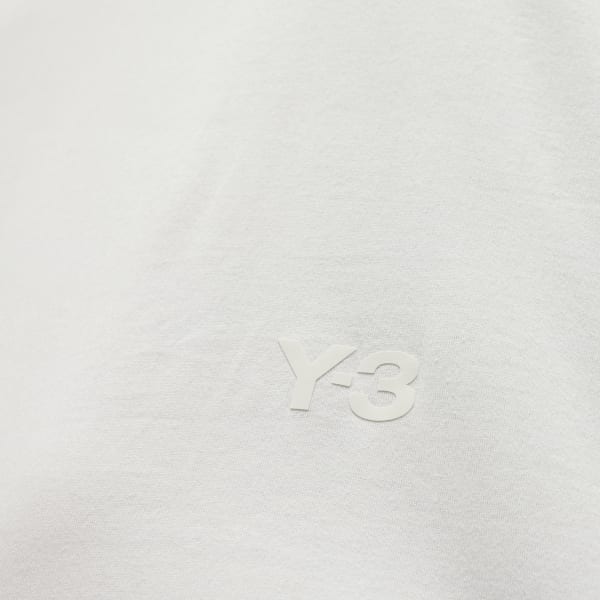 White Y-3 Boxy Short Sleeve Tee