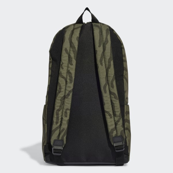 Mini Graphic Print Pocket Front Classic Backpack