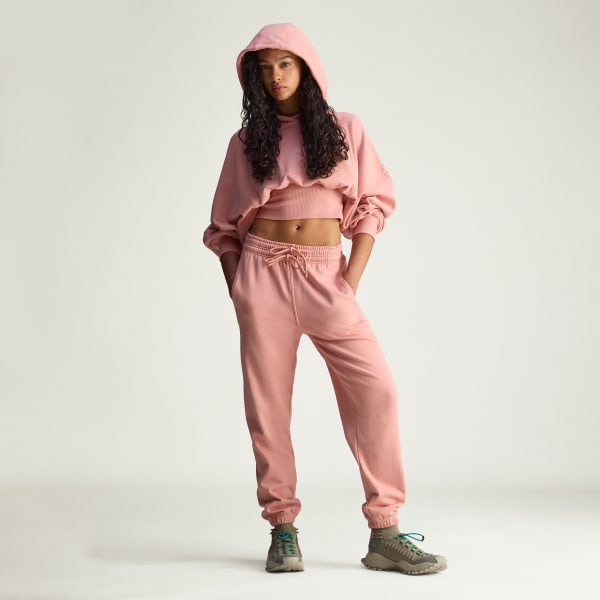 Pink adidas by Stella McCartney Cropped Hoodie