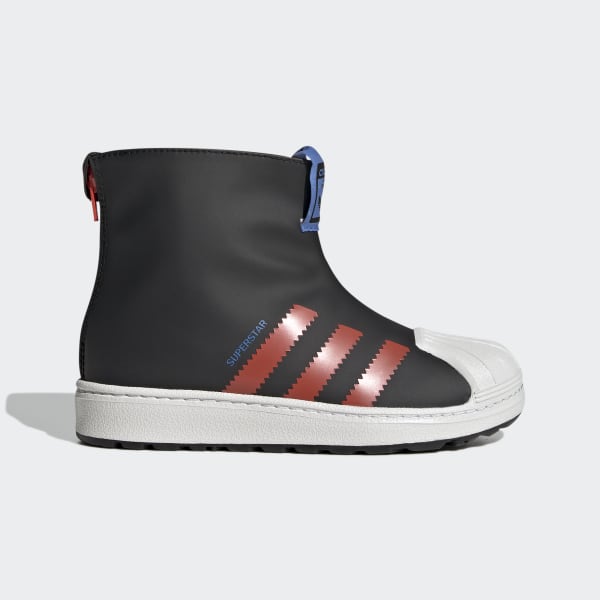Adidas Superstar 360 Rain Boots Core Black 3 Kids - Originals Shoes