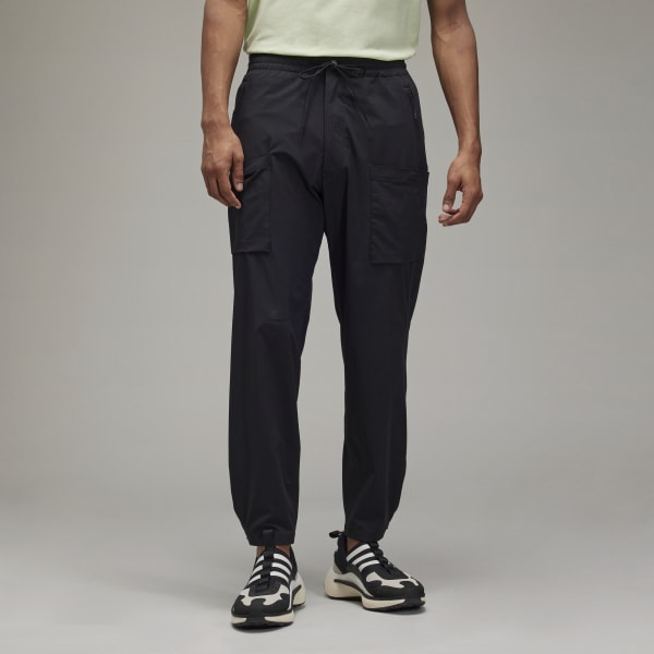 Black Y-3 Classic Light Ripstop Utility Tracksuit Bottoms TG518