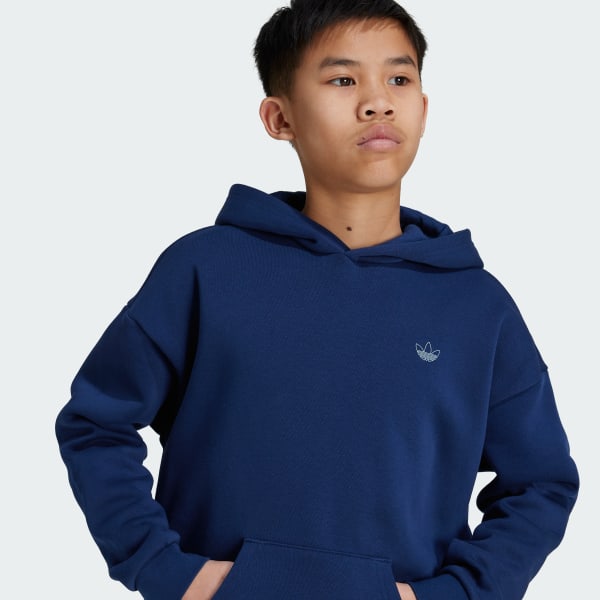 Adidas Graphic Hoodie Kids Kids Night Indigo S
