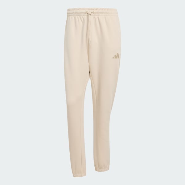 Beige Future Icons Small Logo Pants