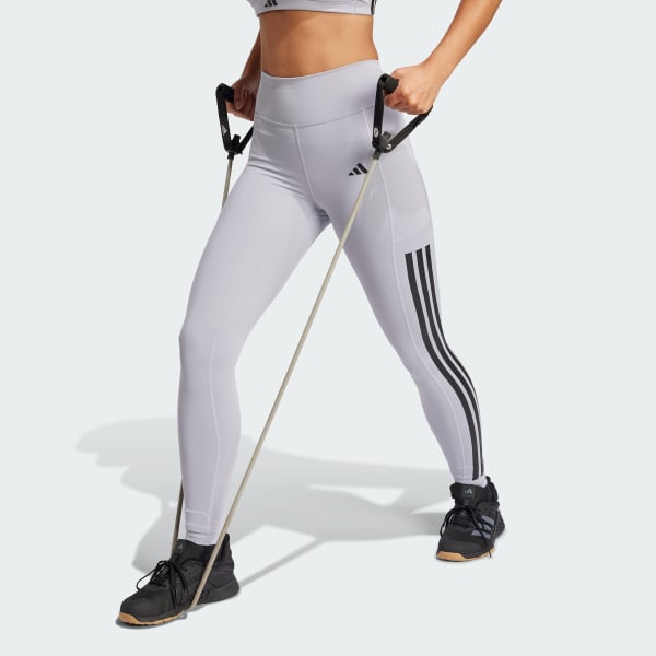 sedá Legíny Optime 3-Stripes Full-Length