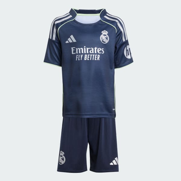 Blue Real Madrid 25/26 Away Mini Kit Kids