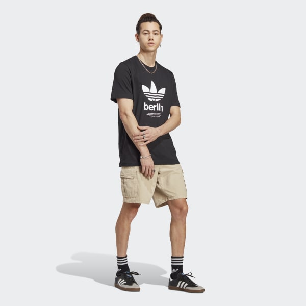 Czerń Icone Berlin City Originals Tee