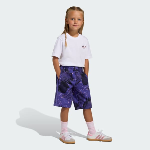 Purple AOP REGULAR SHORT TEE SET