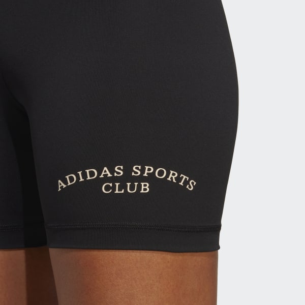 adidas Sports Club Short High-Waist Leggings - Black
