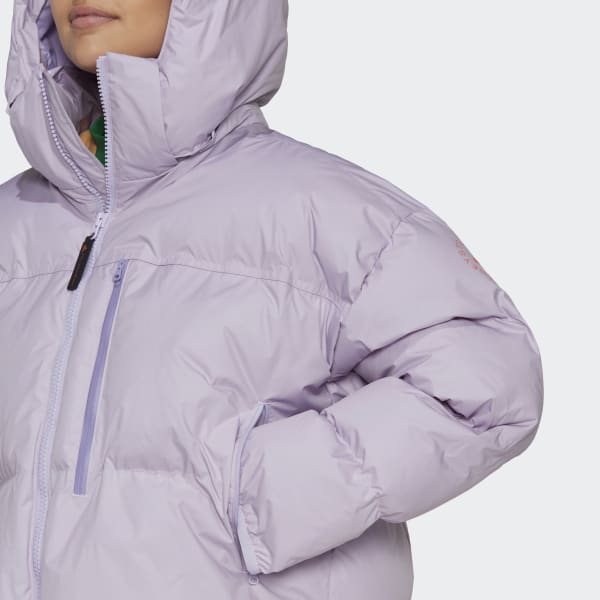 Fioletowy adidas by Stella McCartney Short Padded Winter Jacket