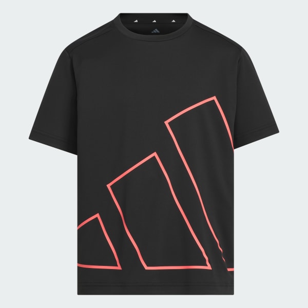 ブラック マストハブ レギュラーフィット ビッグロゴ キッズ半袖Tシャツ