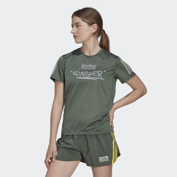 Zielony Berlin Marathon 2022 Tee EBT36