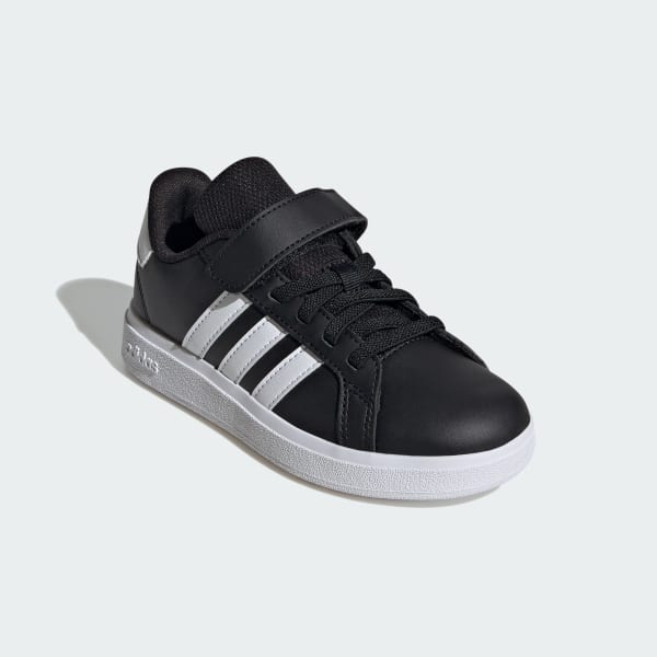 Schwarz Grand Court 2.0 Kids Schuh