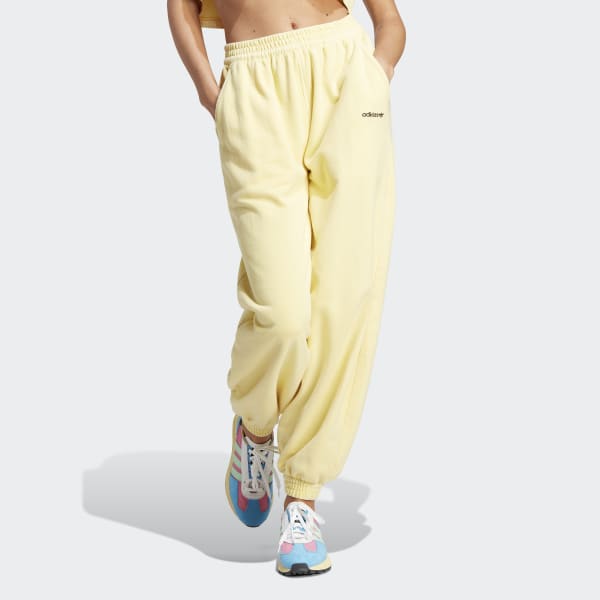 B- Stacked Track Pants (Yellow)