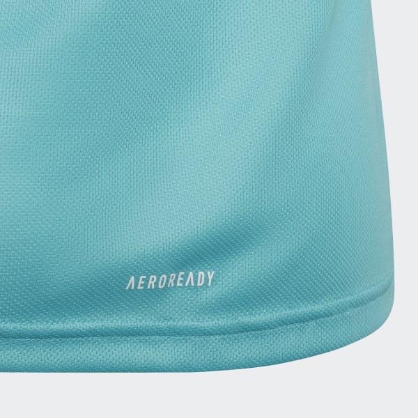 Turquoise 3-STRIPES TEE       