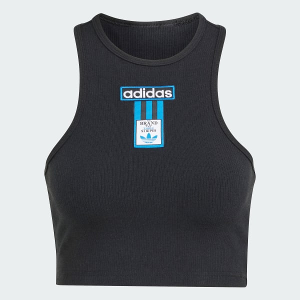adidas Adibreak Cropped Tanktop Schwarz adidas Deutschland