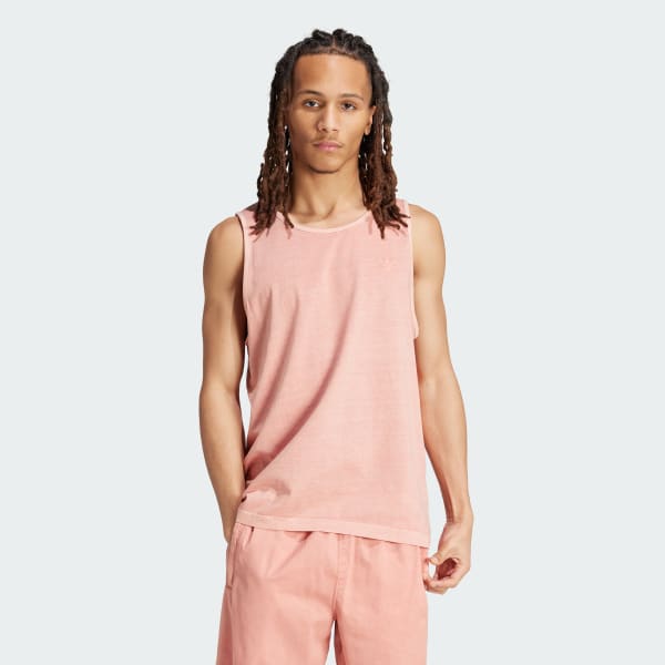 Red Trefoil Essentials+ Dye Tank Top