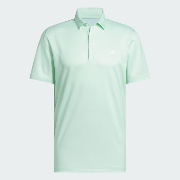 สีขาว เสื้อโปโลพิมพ์ลายทั้งตัว Core