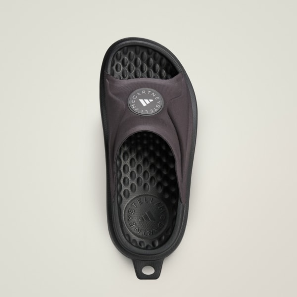 cerná Pantofle adidas by Stella McCartney Slide