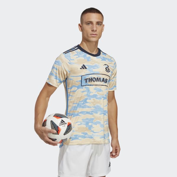 adidas Philadelphia Union 2023-24 Men's Away Authentic Match