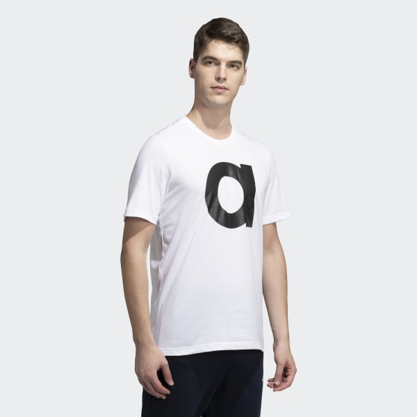 White E BRAND TEE